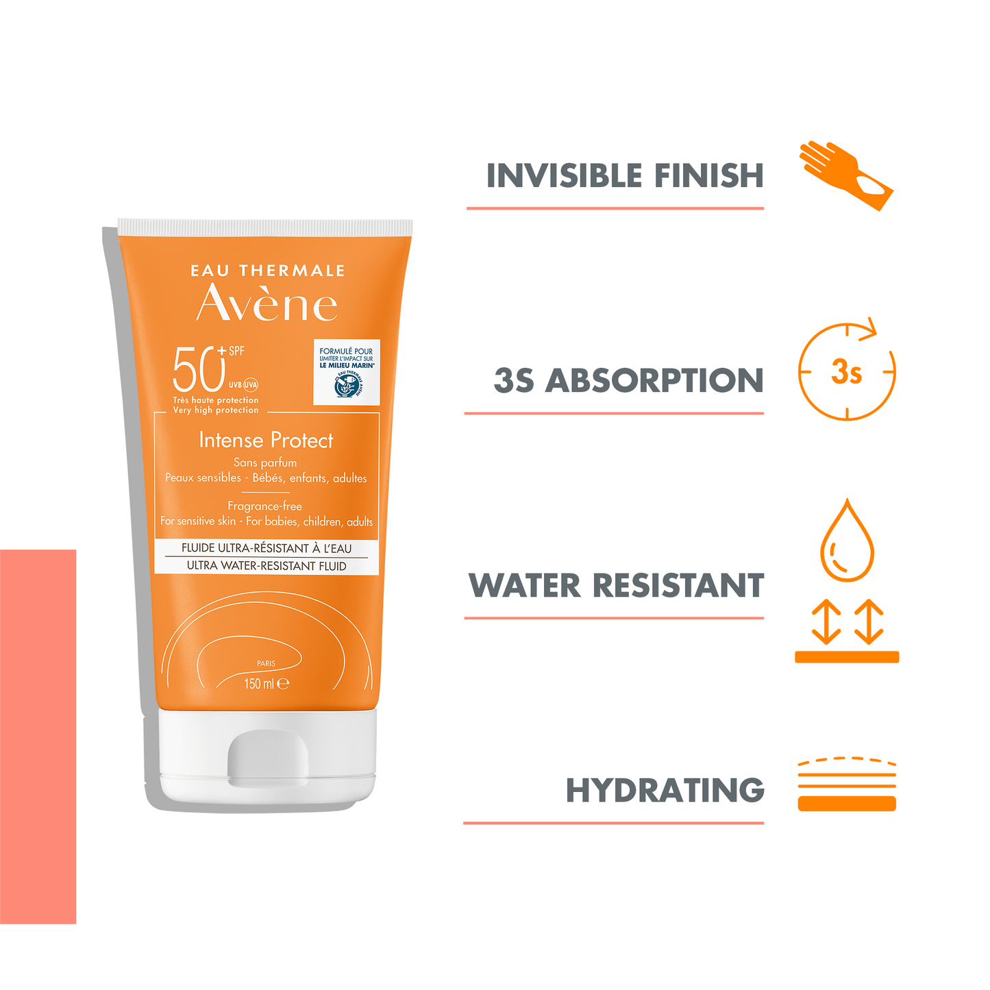 Avène Intense Protect SPF 50+ Sun Cream for Very Sensitive Skin