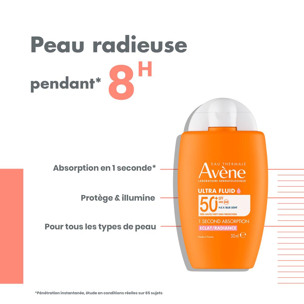 Avène Ultra Fluid Radiance SPF50+ for All Skin Types