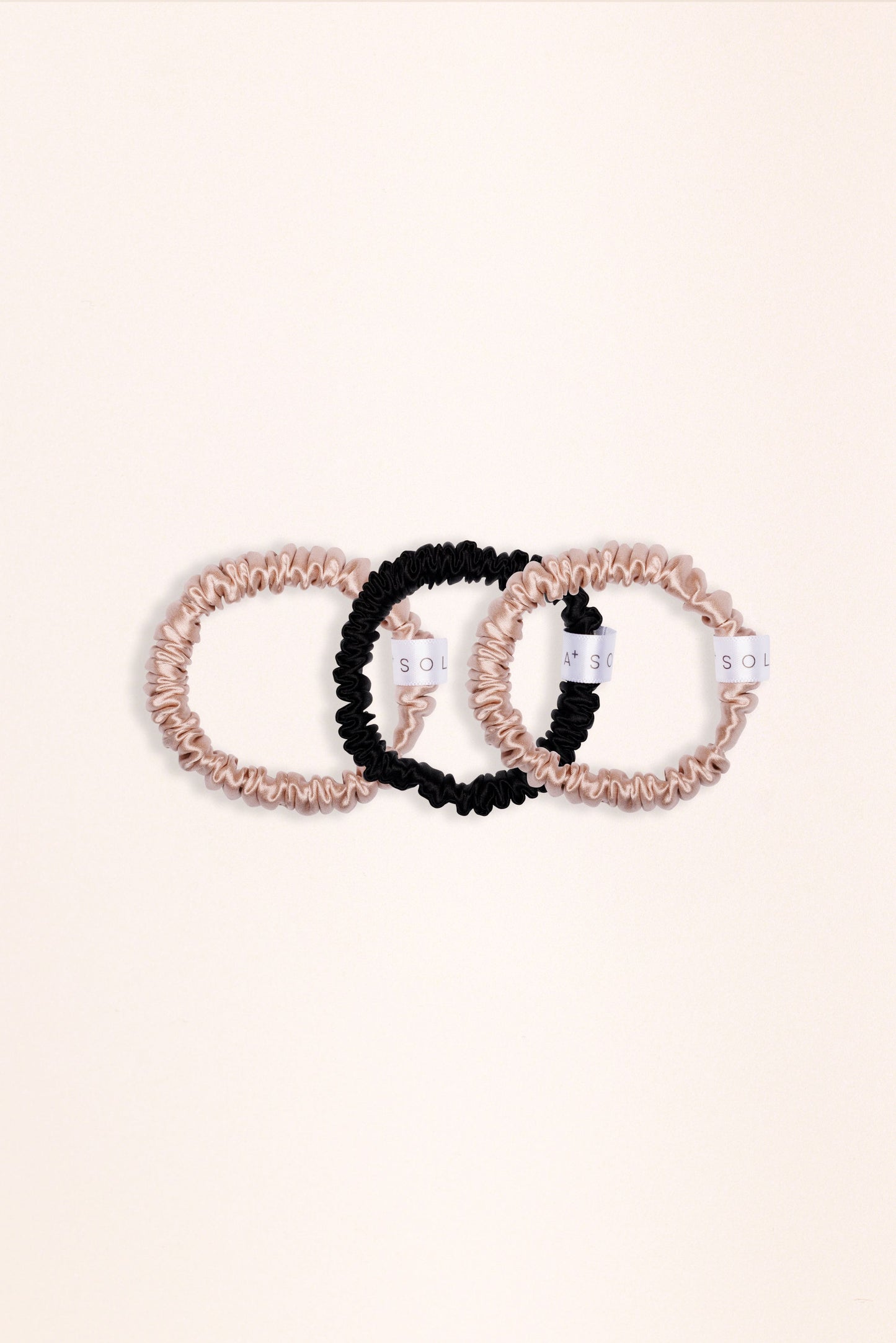 Sea+Solu Silk Scrunchies 3pack