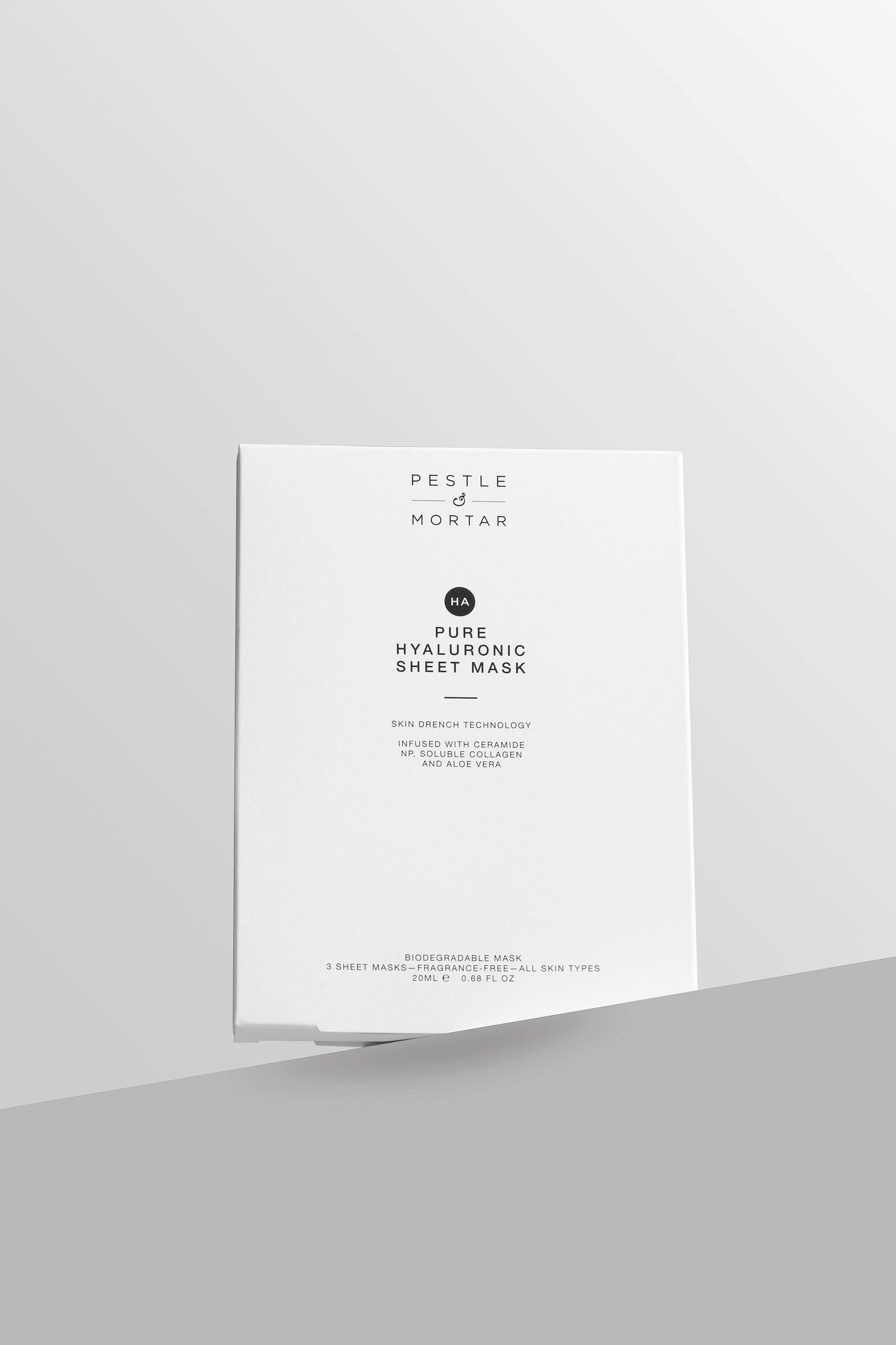 Pestle & Mortar Pure Hyaluronic Sheet Mask (3 pack)