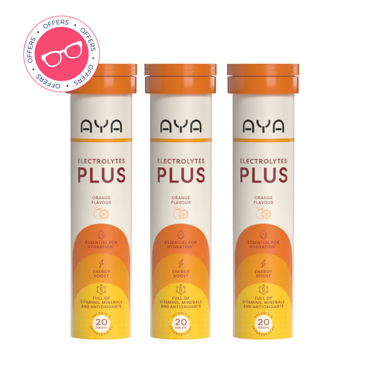 AYA Electrolytes Plus Orange Triples