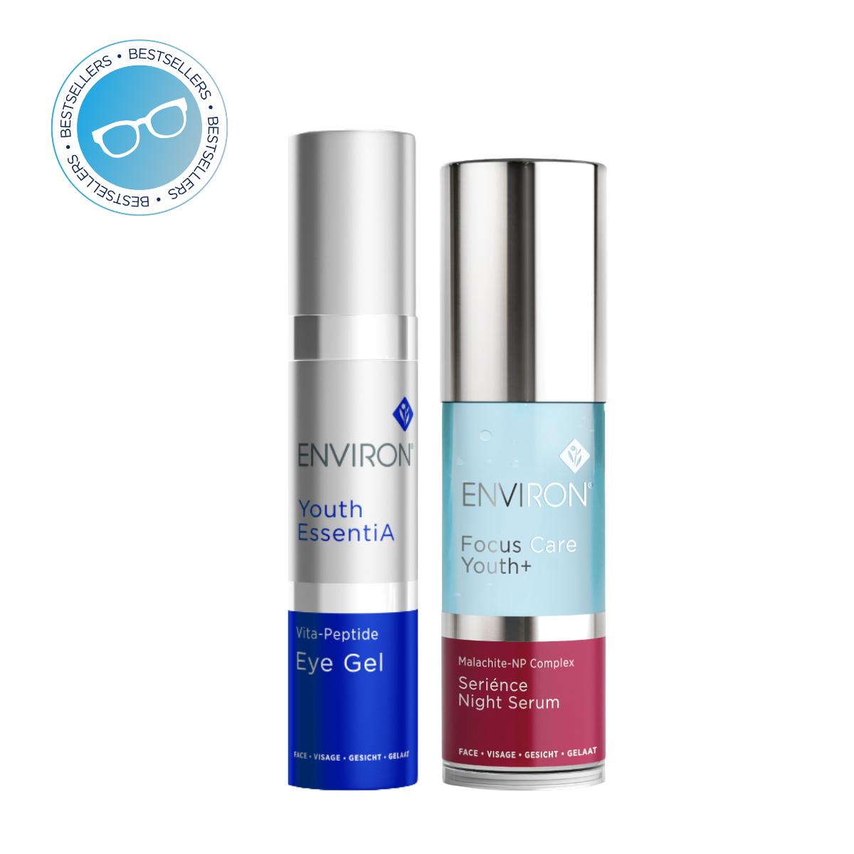 Environ Vita-Peptide Eye Gel + Sérience Night Serum Bundle