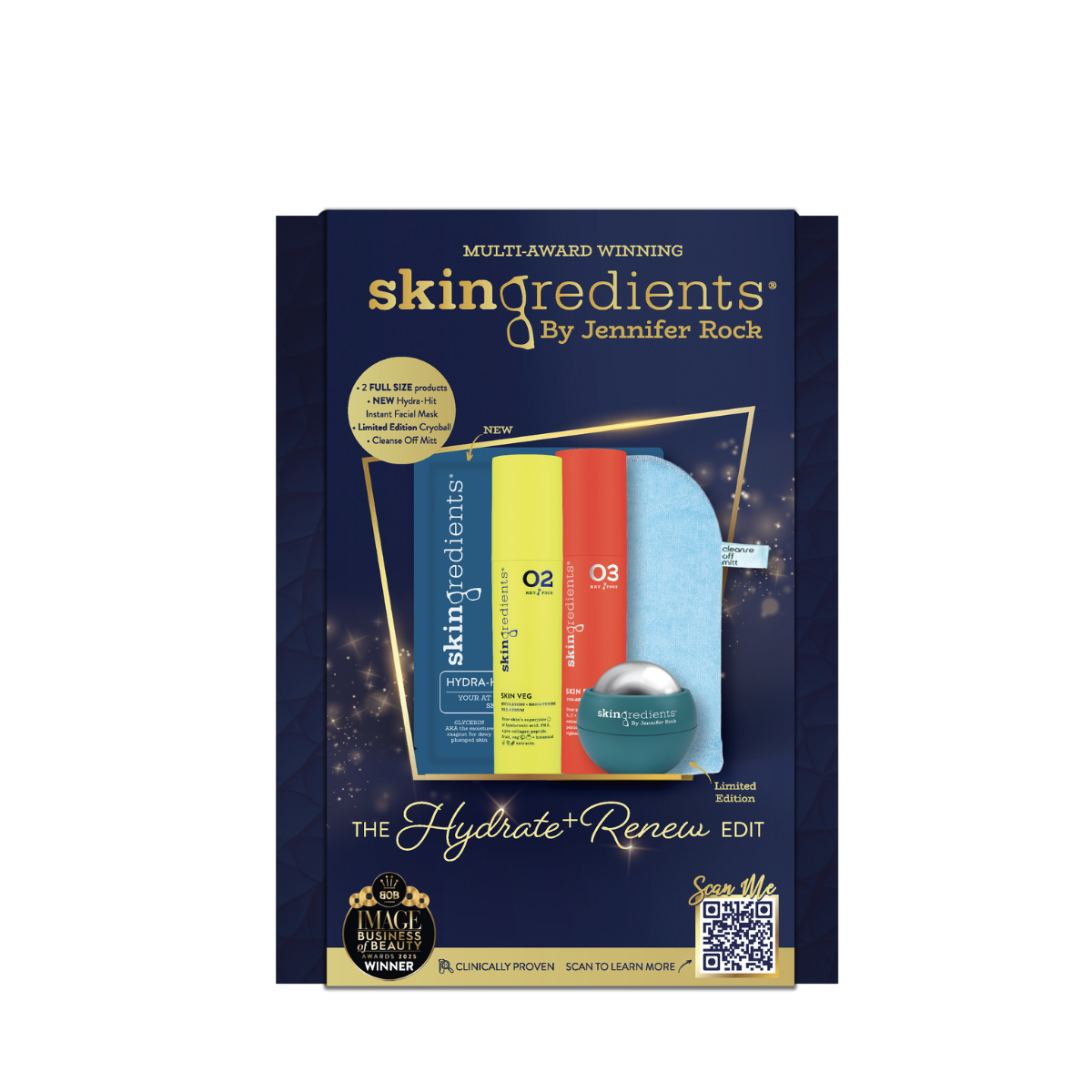 Skingredients The Hydrate + Renew Edit Gift Set