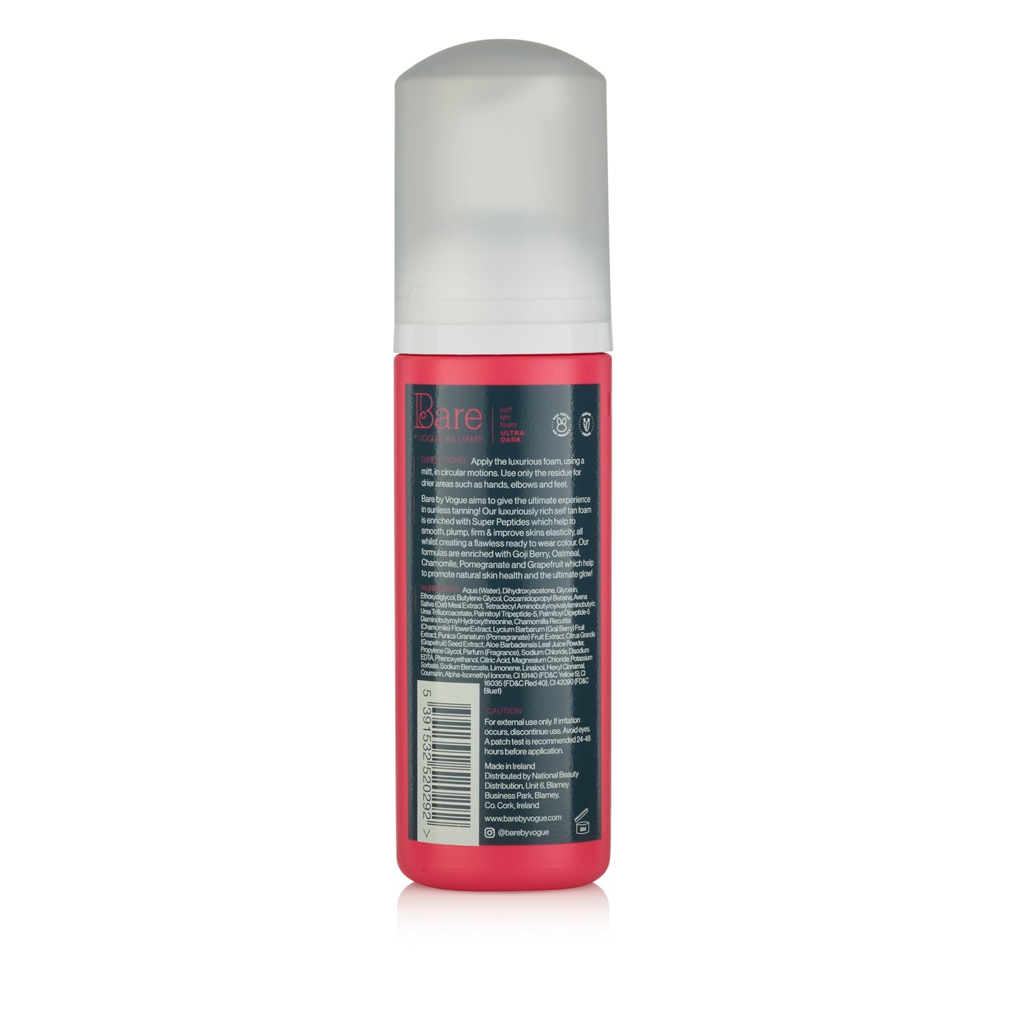 Bare by Vogue Self Tan Foam – Ultra Dark