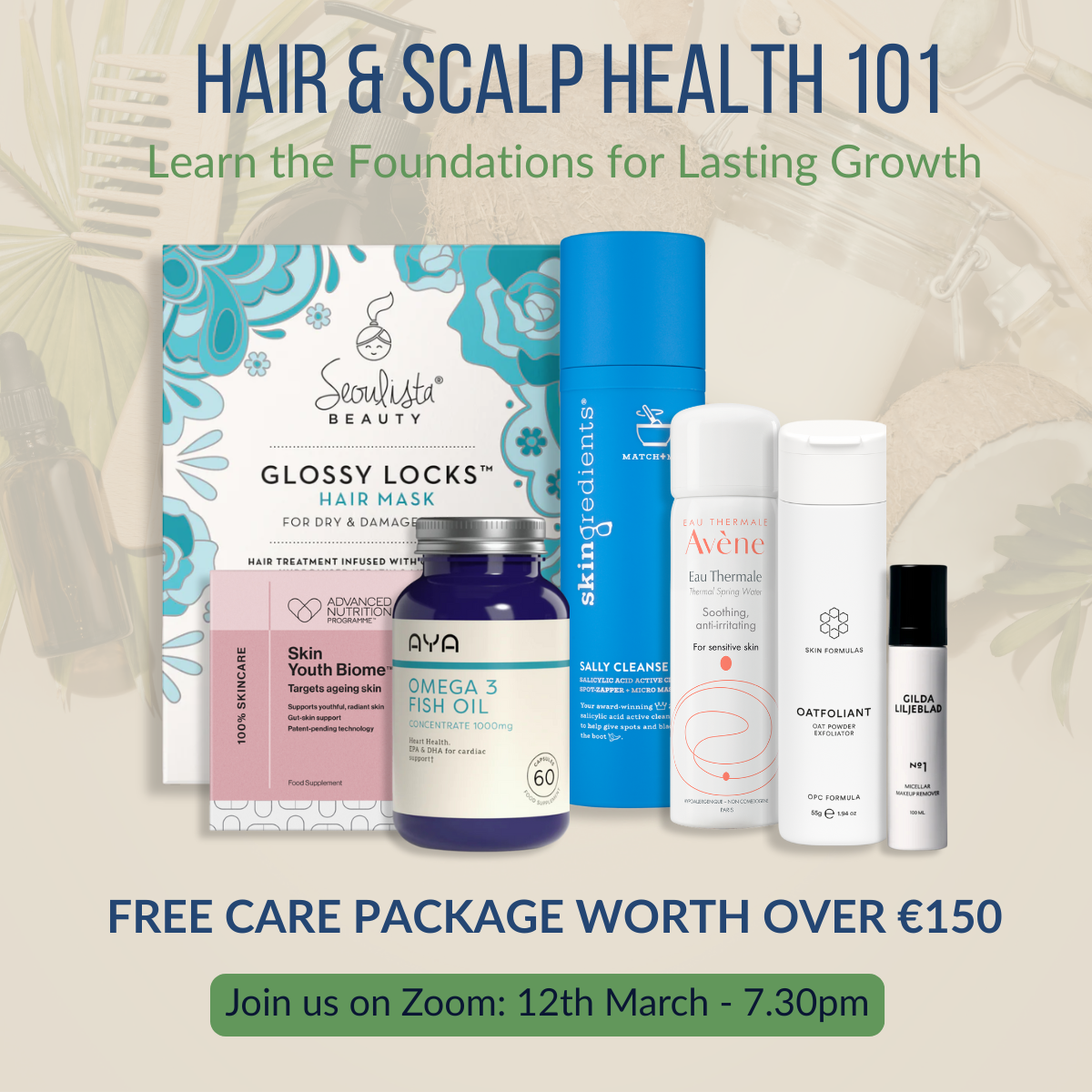 Virtual Event: Hair & Scalp Health 101