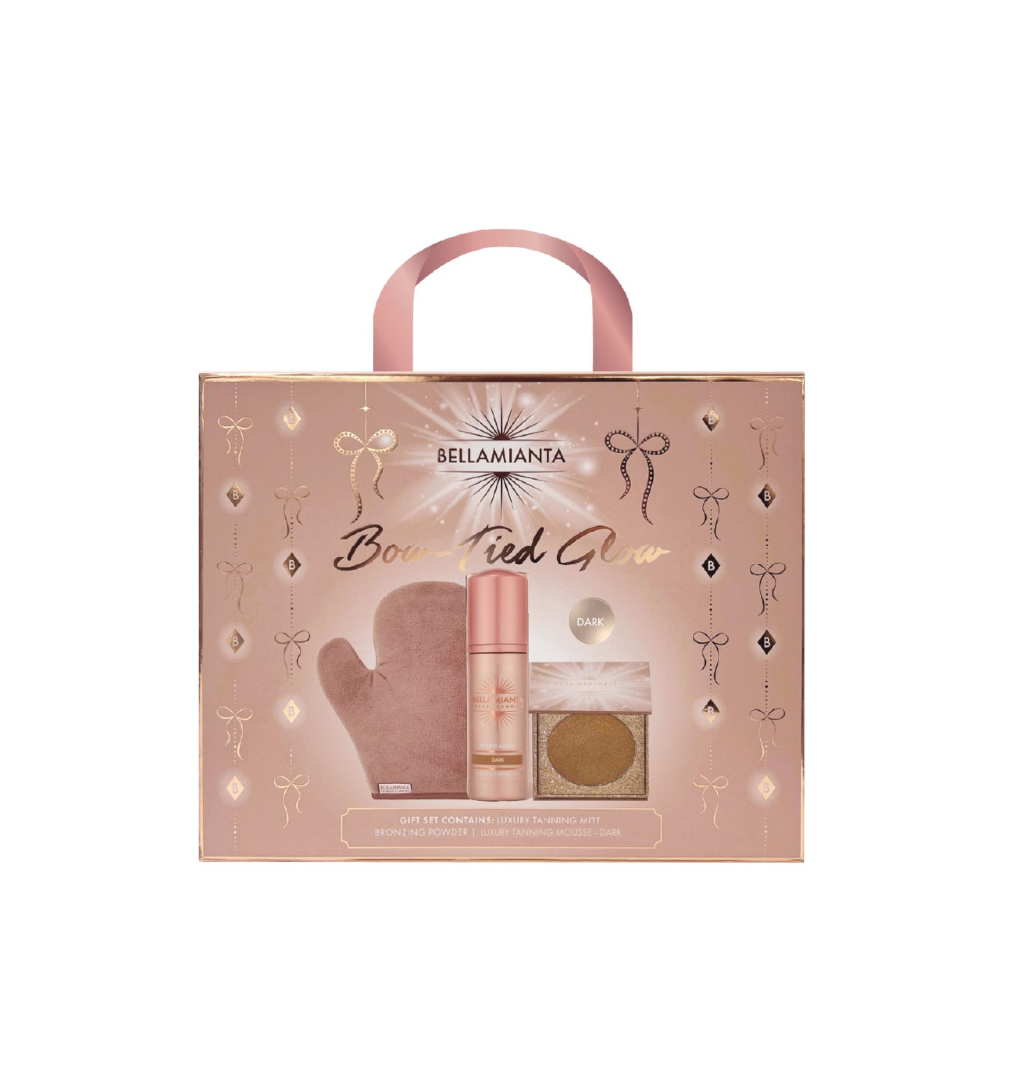 Bellamianta Bow-Tied Glow Gift Set in Mousse