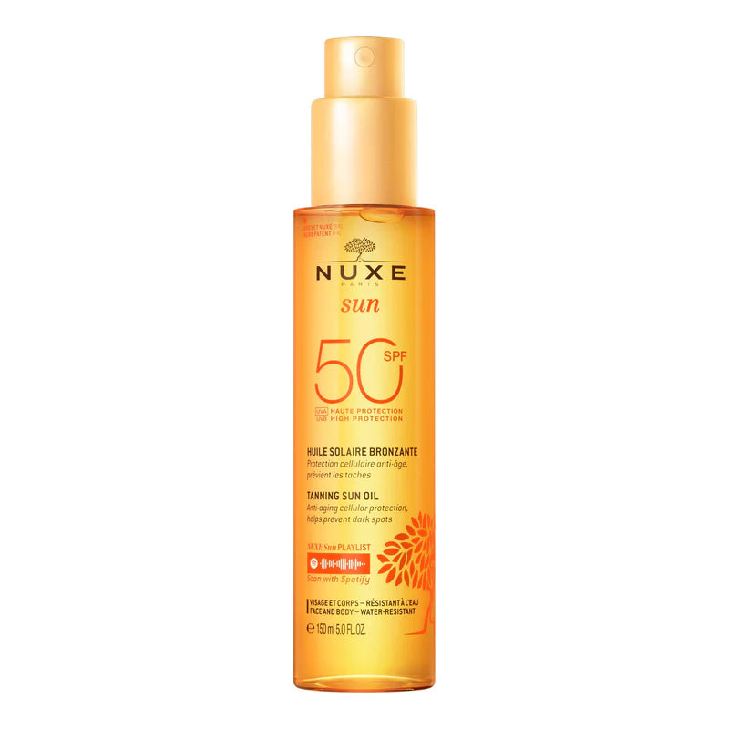 NUXE Sun Gold Tanning Sun Oil SPF50