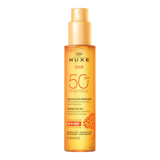 NUXE Sun Gold Tanning Sun Oil SPF50