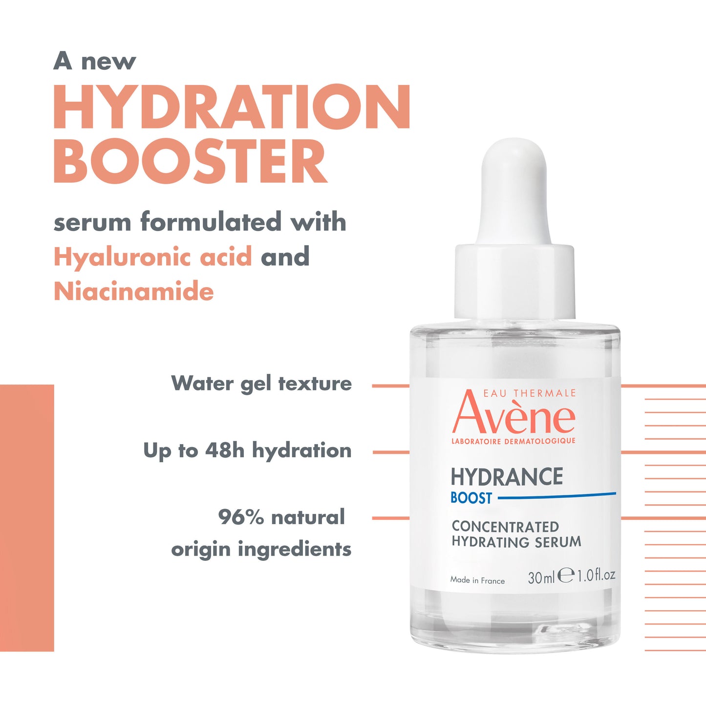 Avène Hydrance Boost Serum for Dehydrated Skin