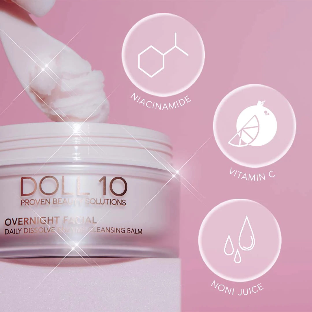 Doll 10 Daily Dissolve Enzyme Cleansing Balm