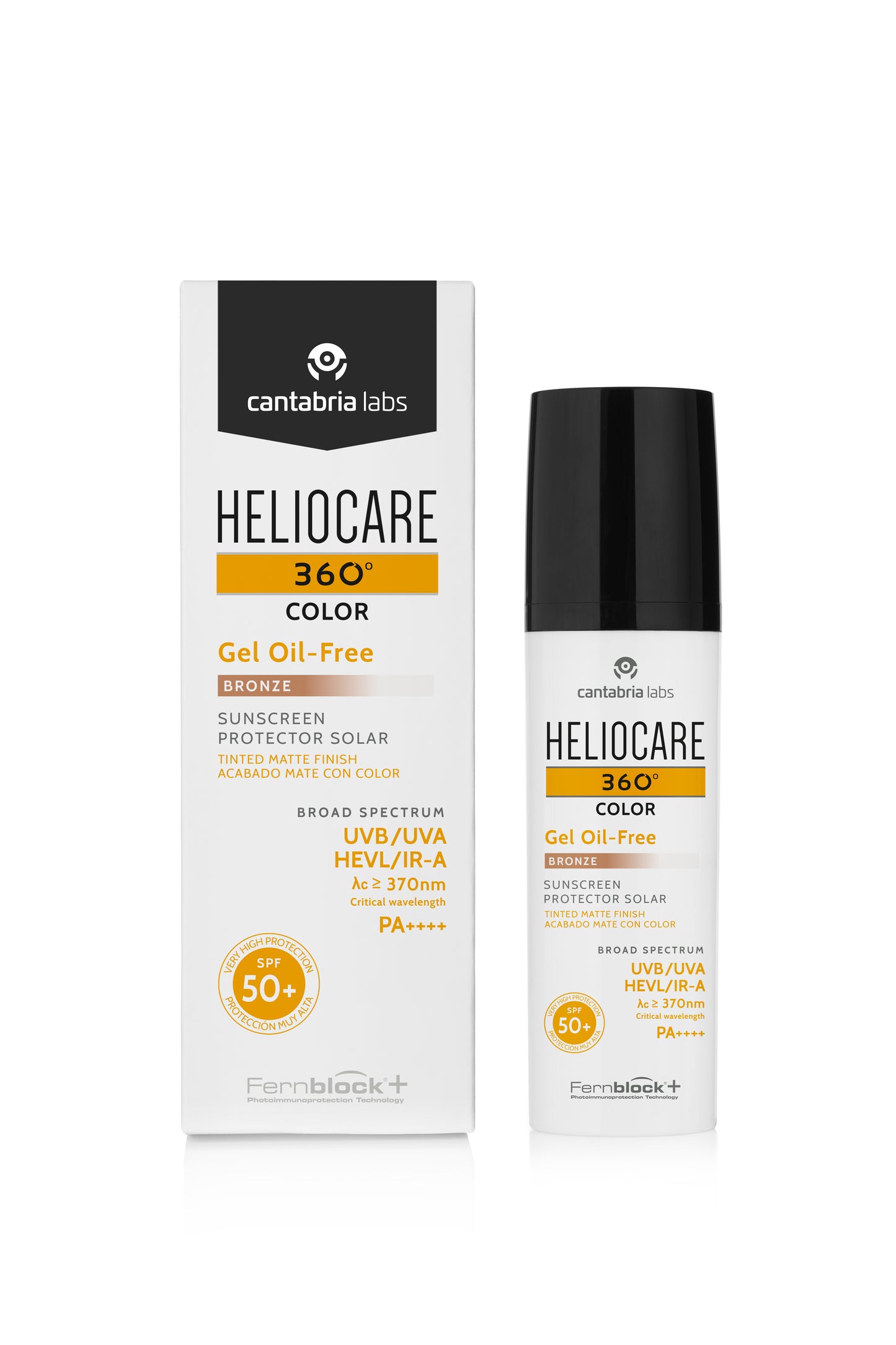 Heliocare 360 Color Gel Oil-Free Bronze SPF50+
