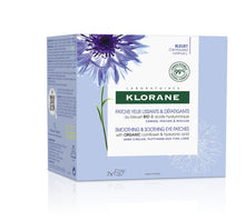 Load image into Gallery viewer, Klorane smoothing and soothing eye patches with ORGANIC Cornflower
