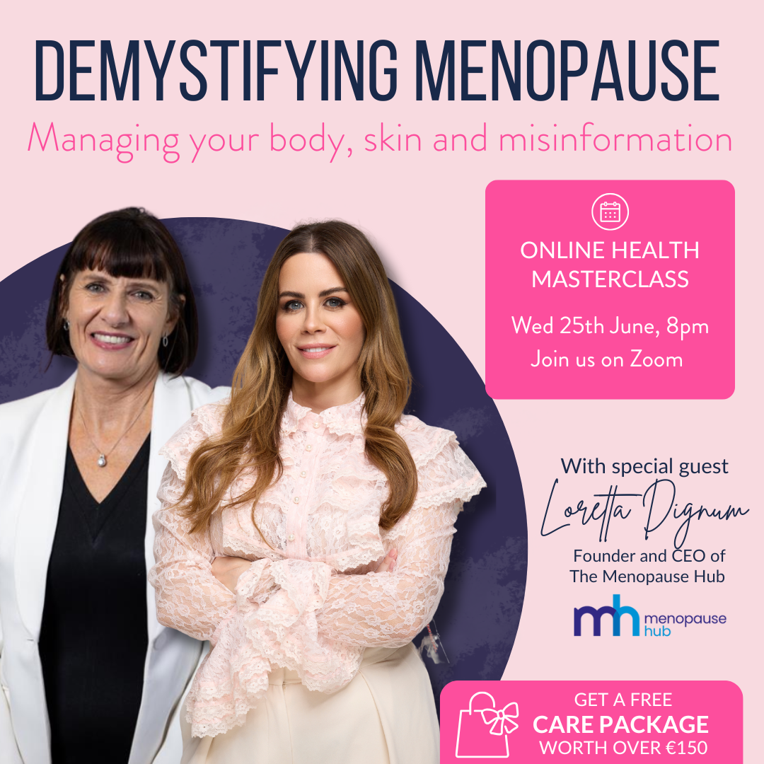 Virtual Event - Demystifying Menopause: Managing your body, skin and misinformation