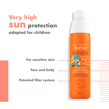 Load image into Gallery viewer, Avene Very High Protection Spray For Children SPF50+ 200ml
