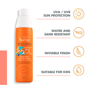 Avene Very High Protection Spray For Children SPF50+ 200ml