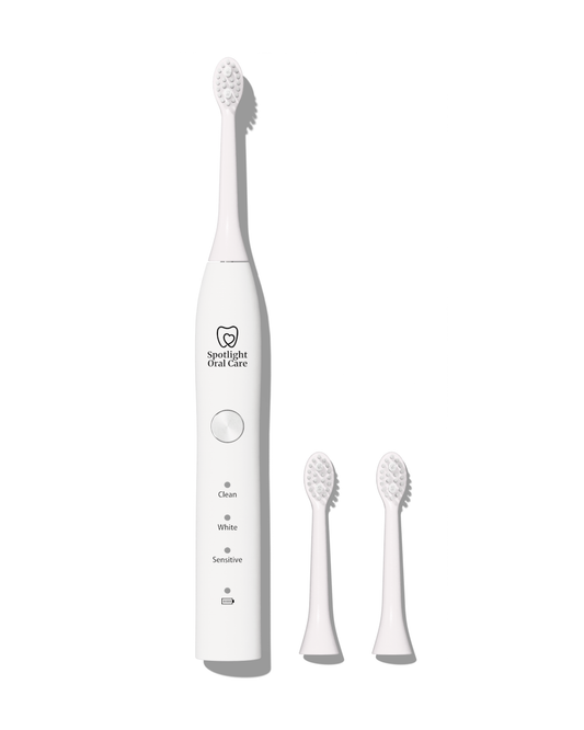 Spotlight Oral Care Sonic Toothbrush in White