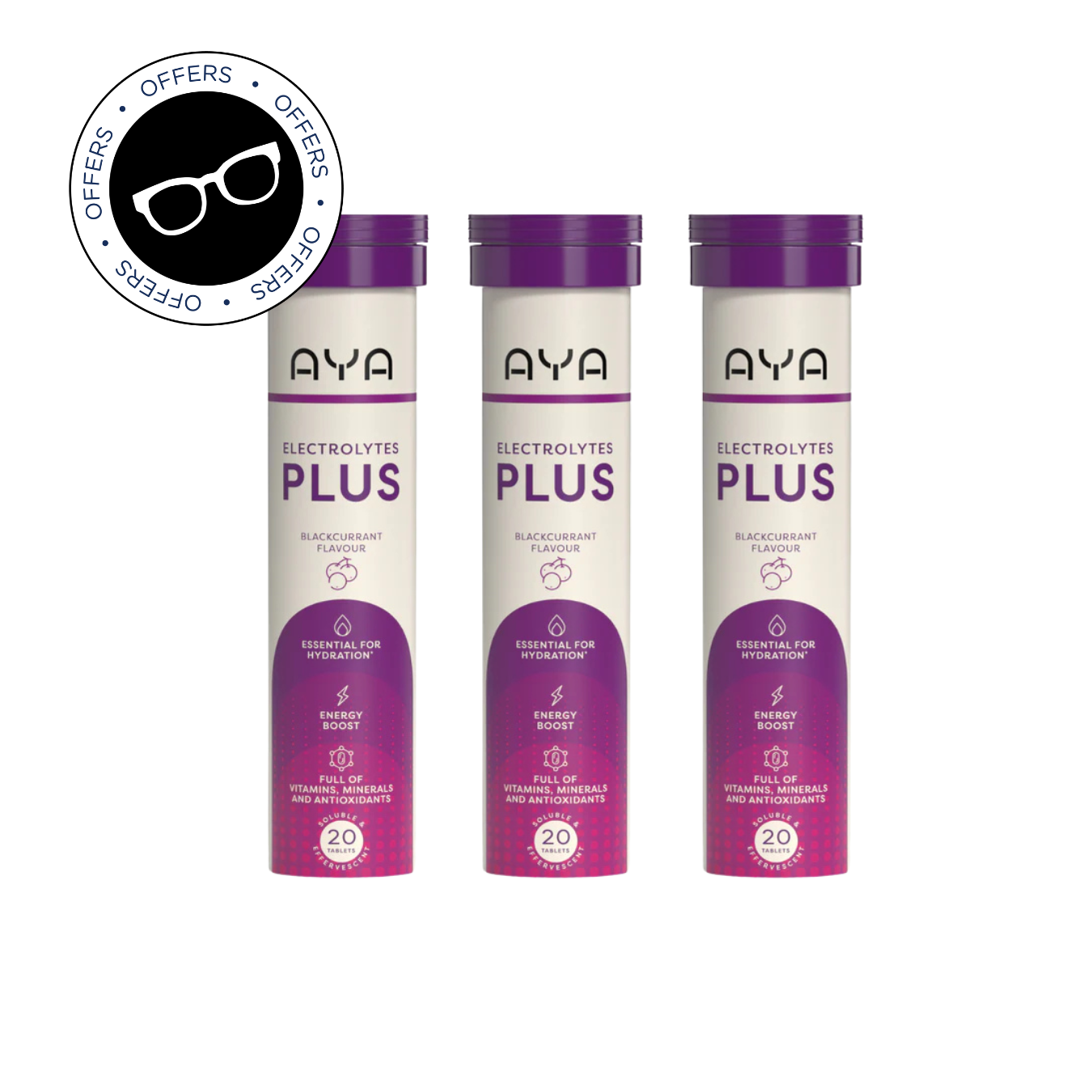 AYA Electrolyte Blackcurrant Triples