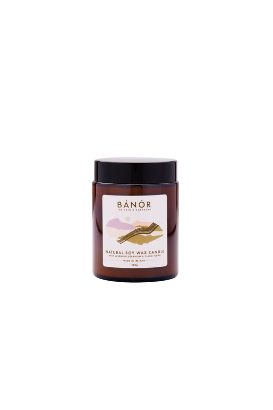 Bánór Natural Soy Wax Candle