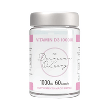 Load image into Gallery viewer, Dr.Doireann  Vitamin D3 1000iu  / 60 Capsule
