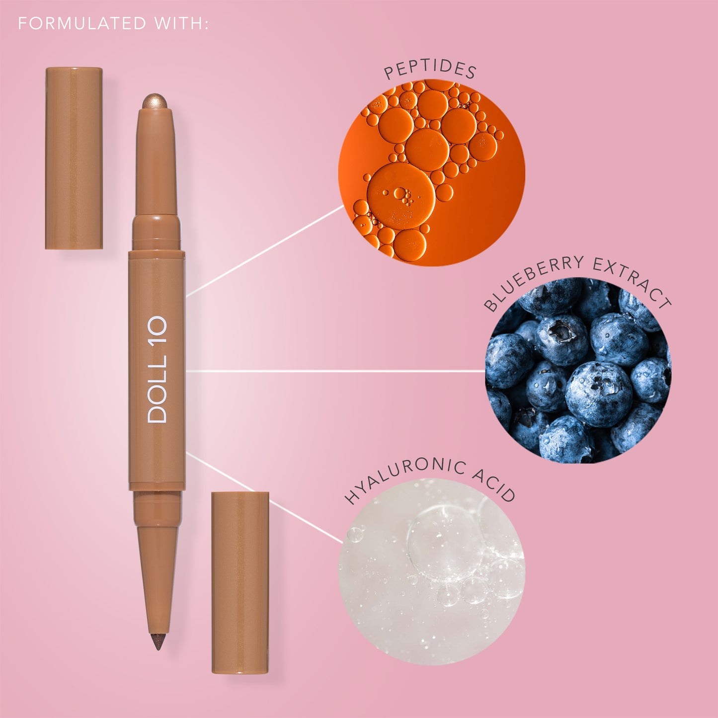 Doll 10 Vacation Eyes - Double Ended Eye Trio Gift Set