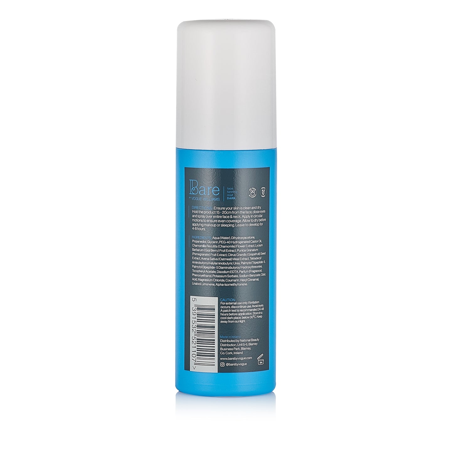 Bare By Vogue Face Tanning Mist Dark