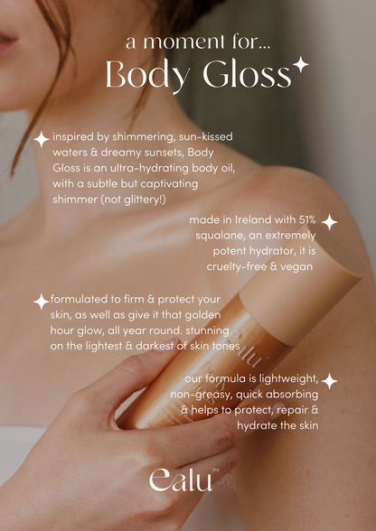 Ealu Body Gloss Body Oil