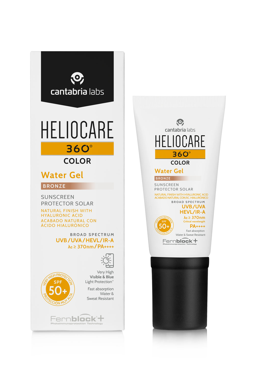 Heliocare 360° Color Water Gel Bronze SPF50+ 50ml