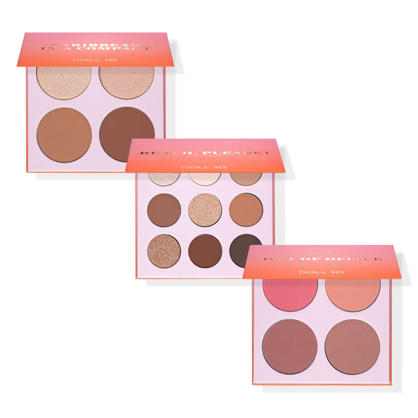 Doll 10 Passport to Paradise - Mini Palette Trio Gift Set