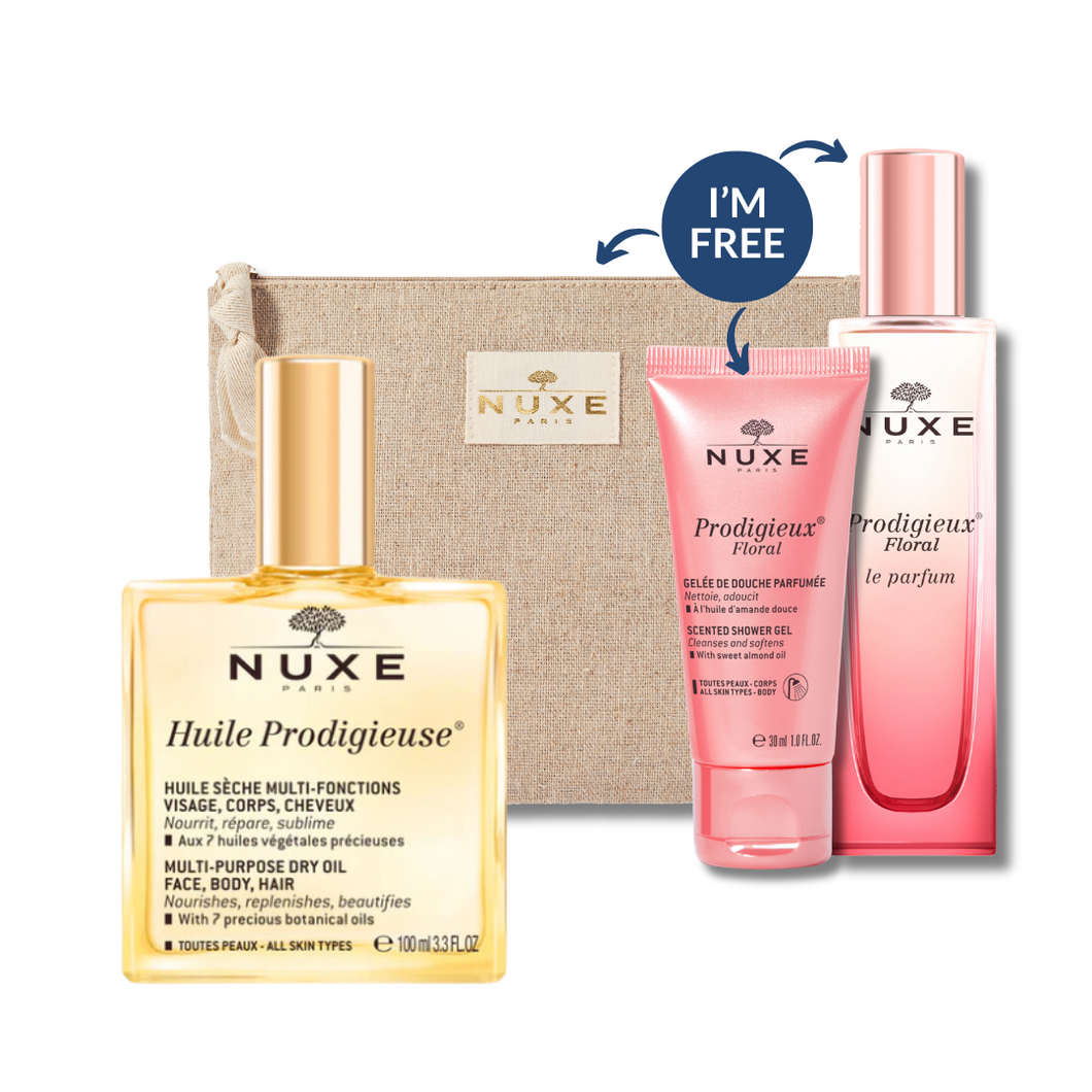 NUXE Huile Prodigieuse 100ml & Free Gift Bundle