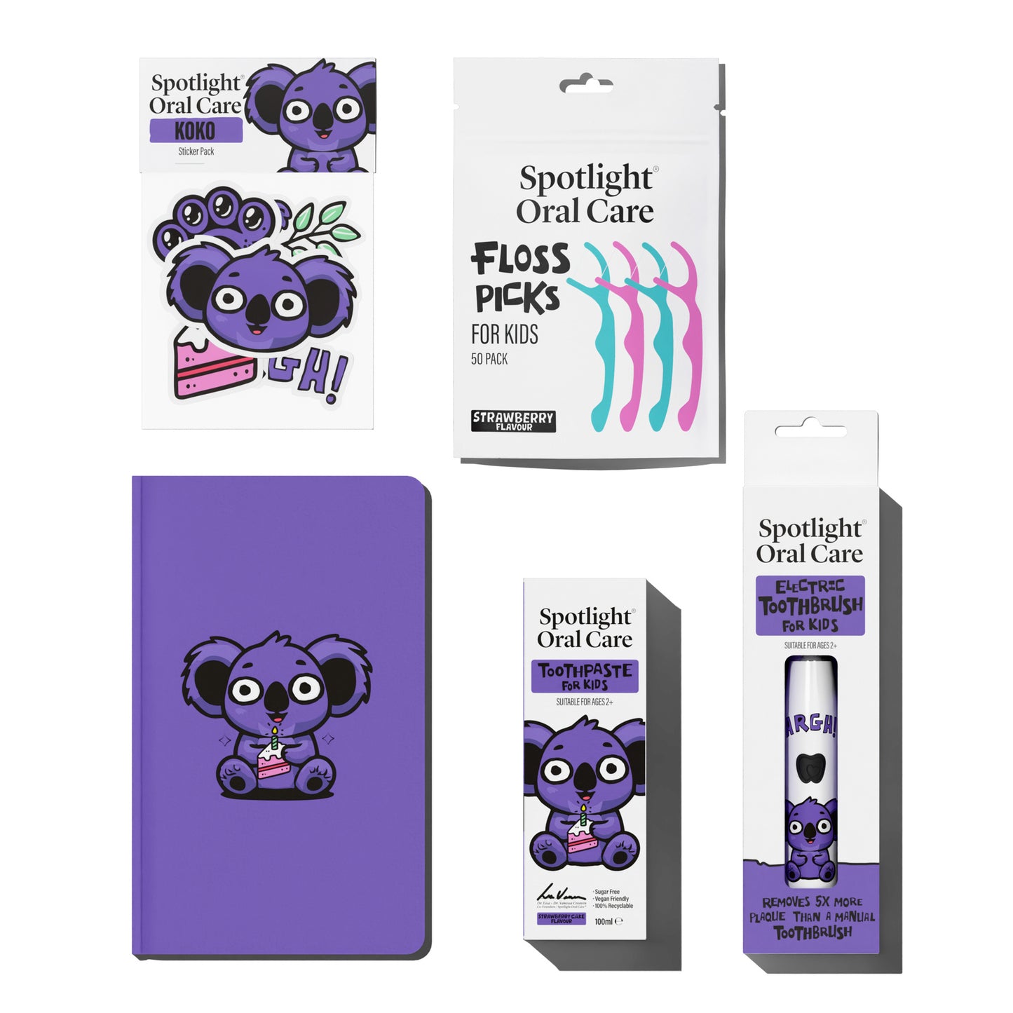 Spotlight Oral Care for Kids Koko the Koala Gift Set