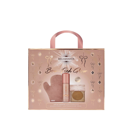 Bellamianta Bow-Tied Glow Gift Set in Mousse