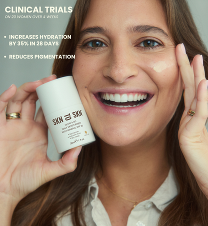 SKNTOSKN Glow & Go Daily Moisturiser with Mineral SPF30 - Light Tint