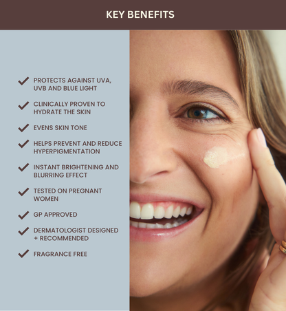 SKNTOSKN Glow & Go Daily Moisturiser with Mineral SPF30 - Light Tint