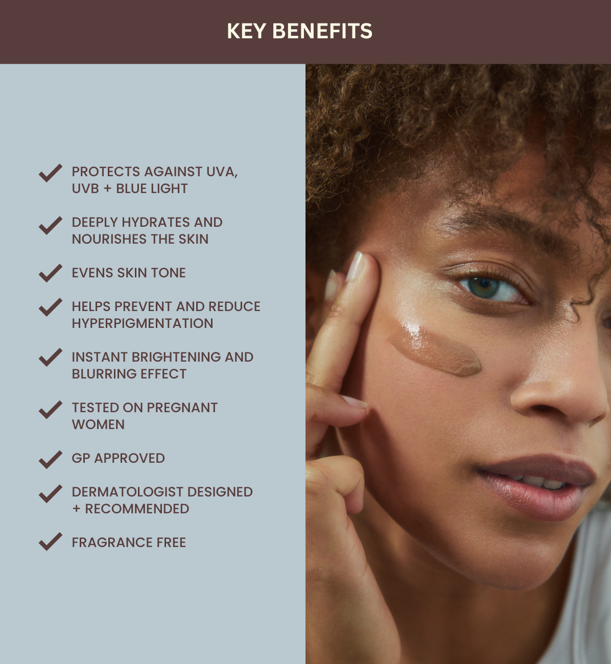 SKNTOSKN Glow & Go Daily Moisturiser with Mineral SPF30 - Deep Tint