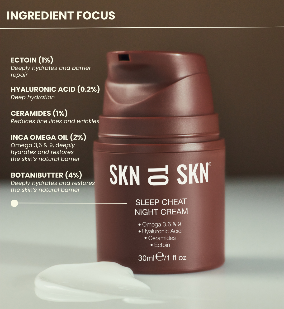 SKNTOSKN Sleep Cheat Night Cream