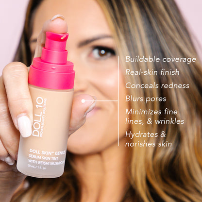 Doll 10 Skin Genius™ Serum Skin Tint with Reishi Mushroom