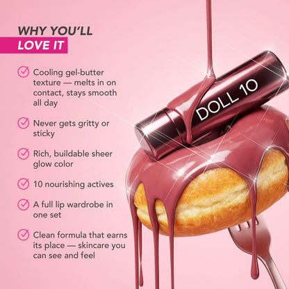 Doll 10 Glossed & Glaze Perfect Pout Butter Balm Quad