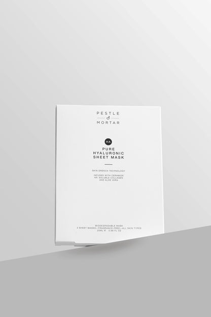 Pestle & Mortar Pure Hyaluronic Sheet Mask (3 pack)