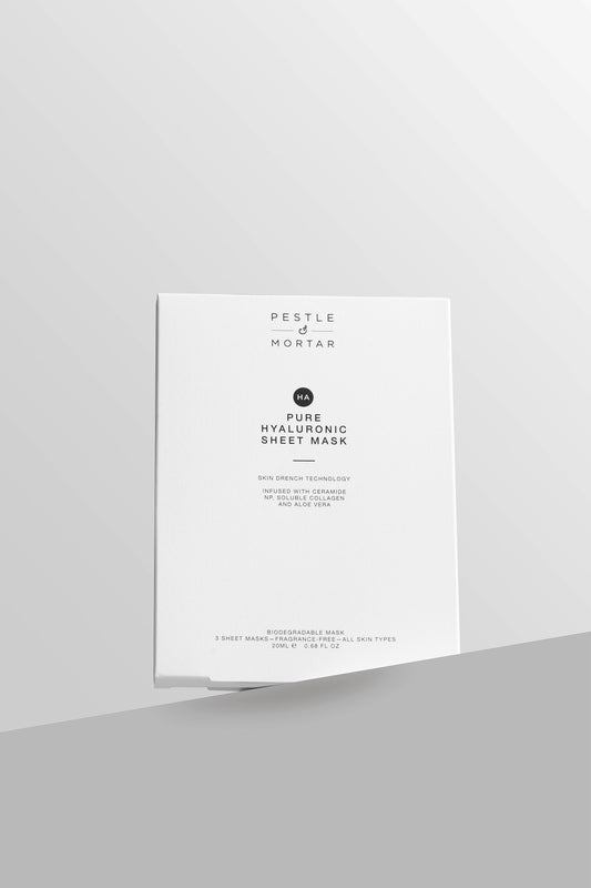 Pestle & Mortar Pure Hyaluronic Sheet Mask (3 pack)