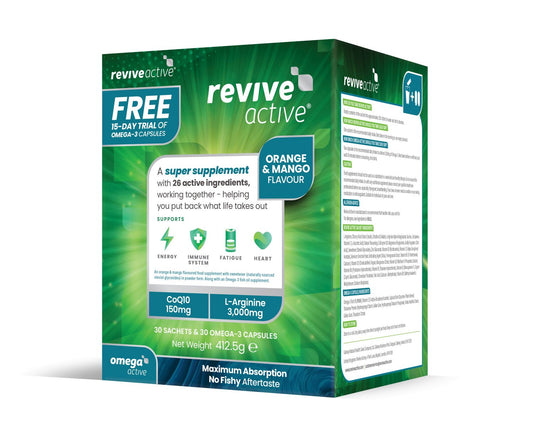 Revive Active Orange & Mango + FREE 15-Day Trial of Omega Active