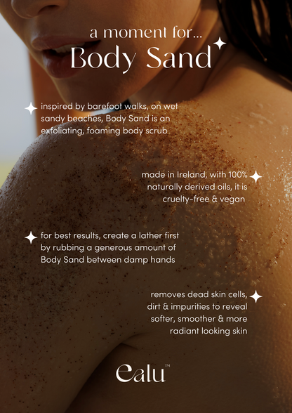 Ealu Body Sand - Exfoliating Foaming Body Scrub