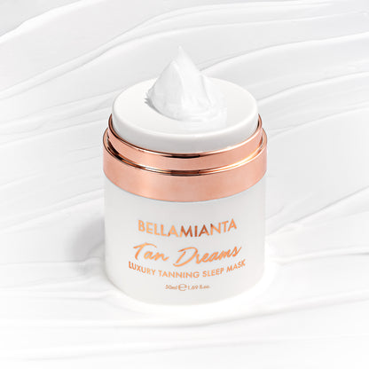 Bellamianta Tan Dreams - Luxury Tanning Sleep Mask