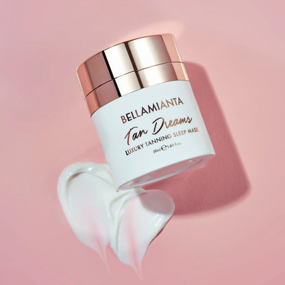 Bellamianta Tan Dreams - Luxury Tanning Sleep Mask