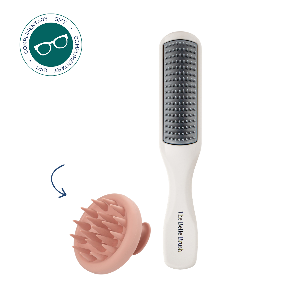 The Belle Brush Treatment Brush & FREE Scalp Brush