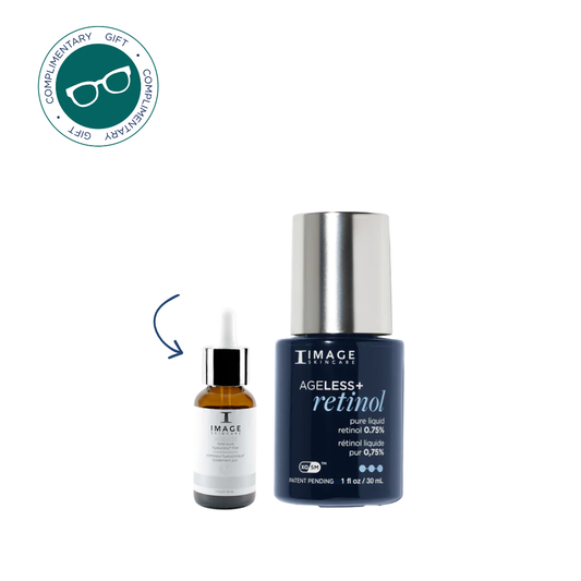 IMAGE Skincare AGELESS+ Pure Liquid Retinol 0.75% & FREE 15ml Pure Hyaluronic Filler