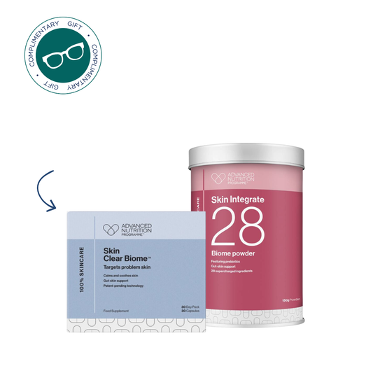 Advanced Nutrition Programme-Skin Integrate 28 Biome Powder & Complimentary Skin Clear Biome (30)