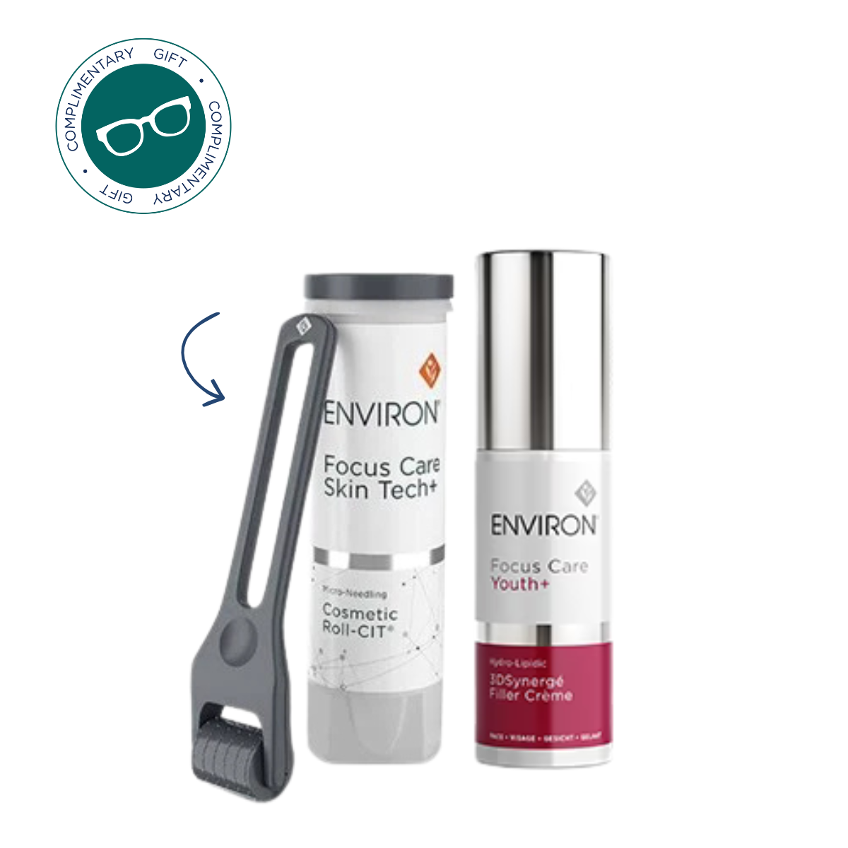 Environ Focus Care Youth+ 3DSynergé Filler Creme & COMPLIMENTARY Cosmetic Roll-CIT
