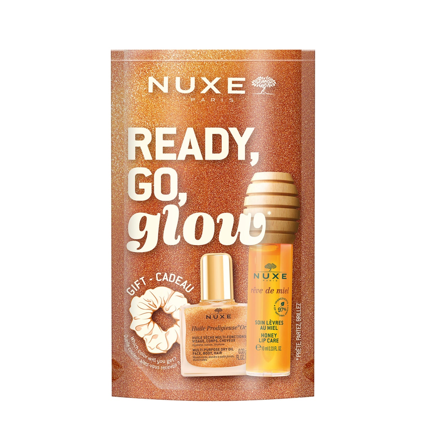 NUXE Glow On The Go Honey Lip Oil