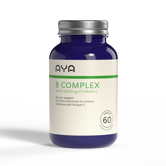 AYA B Complex with 1000mg Vitamin C (60 tabs)