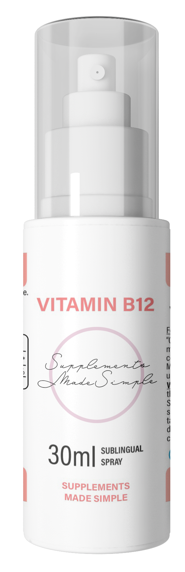Supplements Made Simple Vitamin B12 Spray